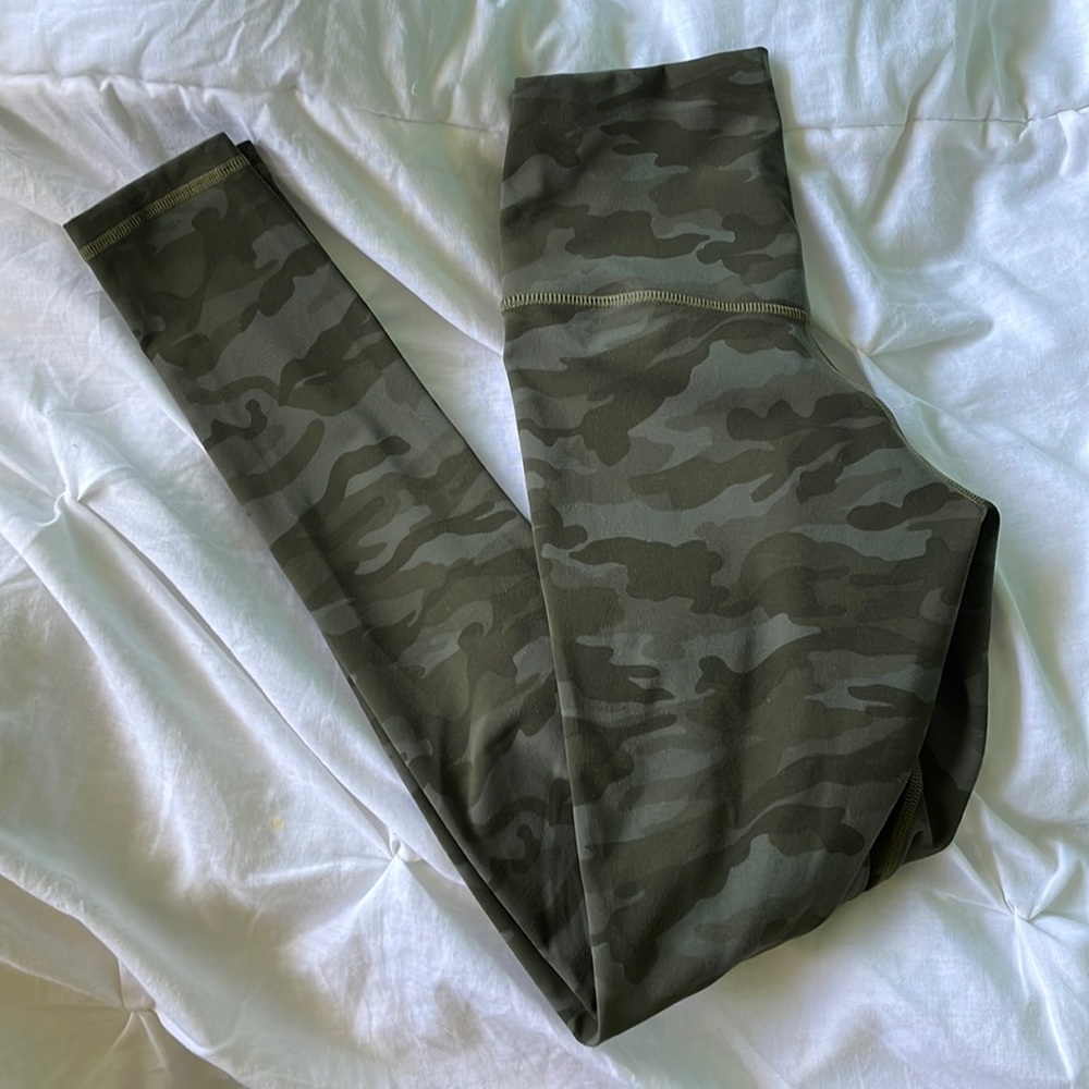 Camo workout pants